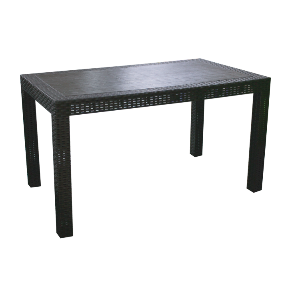 Aura Plastic Rectangular Rattan Table - 3M-AURA01