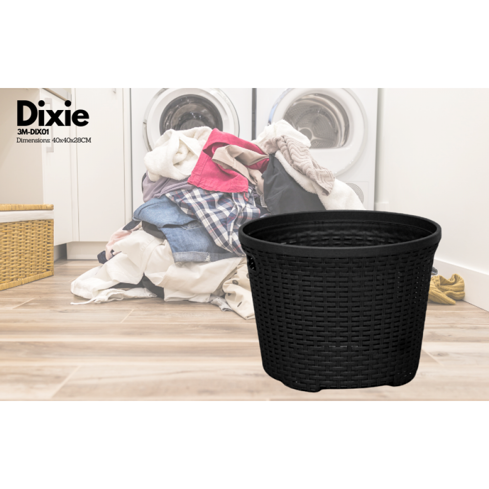 Dixie Round Laundry Basket 