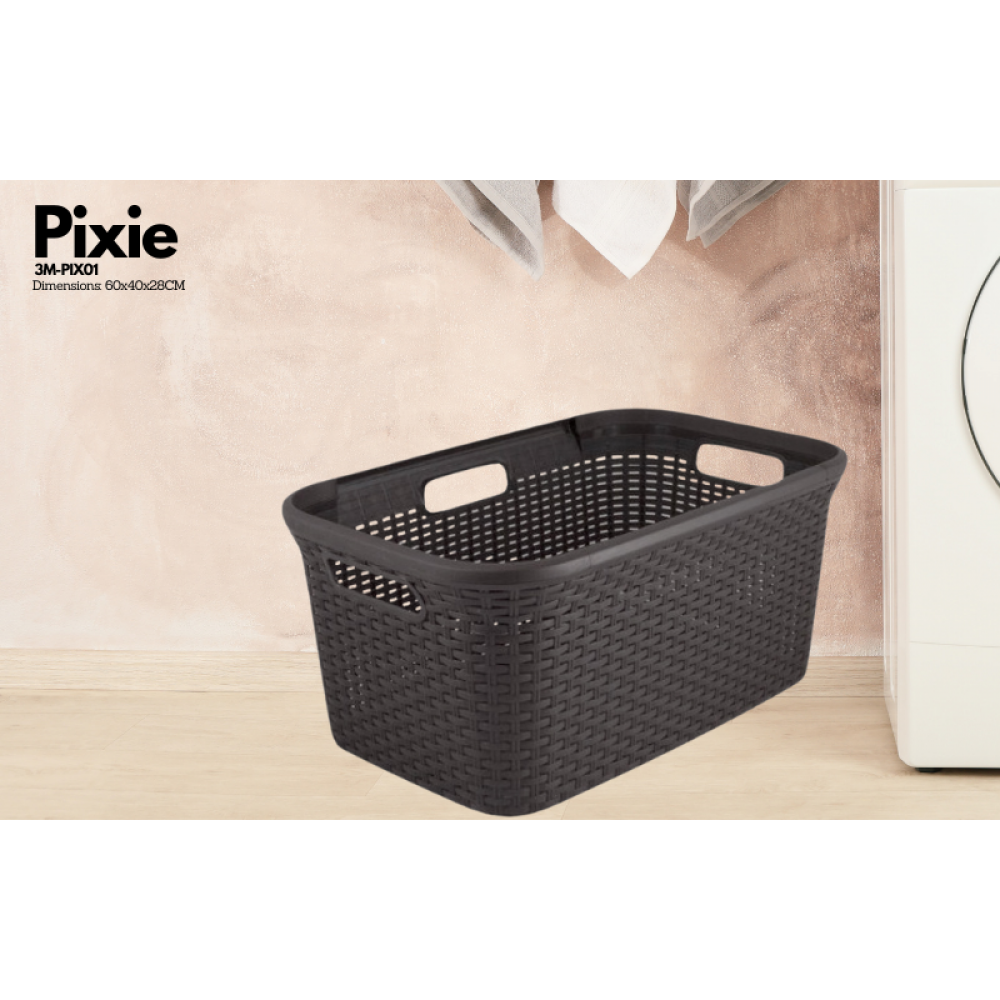 Pixie Rectangular Laundry Basket - 3M-PIX01
