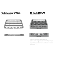 16 Glass Extender 11CM - 3M-EXT16