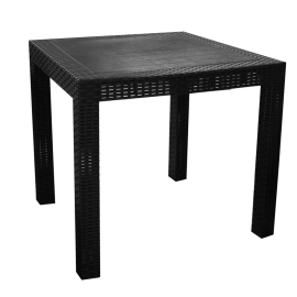 Aurora Plastic Square Rattan Table - 3M-AURO01