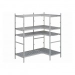 Aluminium shelf S