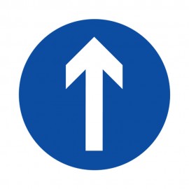 Ahead Only Traffic Sign - LC-6920