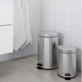 Stainless Pedal Bin 12L - LC-0512