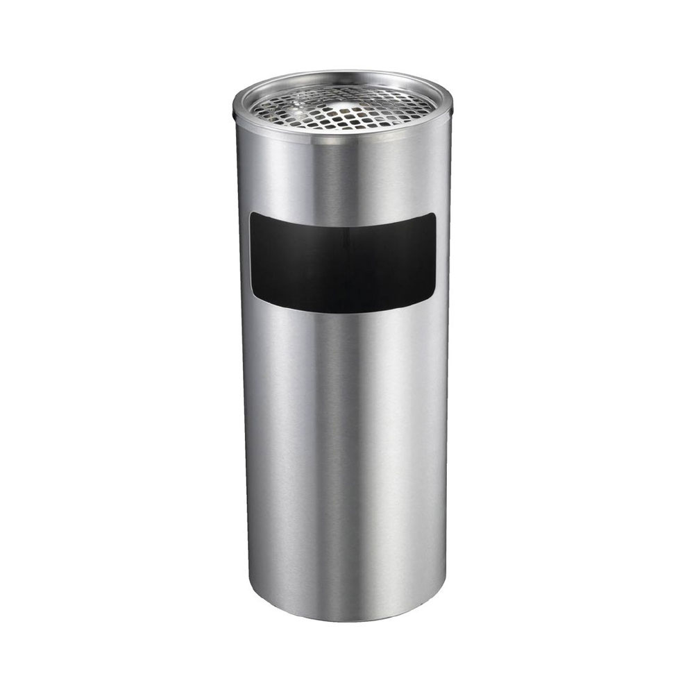 Stainless Round Ashtray Trash Bin - LC-0630